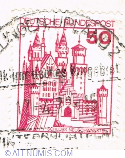 Image #1 of 50 Pfennig 1977 - Neuschwanstein Castle