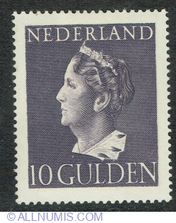Image #1 of 10 Gulden 1946 - Queen Wilhelmina