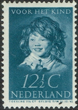 12 1/2 + 3 1/2 Cent 1937 - Portret de copil - Frans Hals