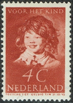 Image #1 of 4 + 2 Cent 1937 - Portret de copil - Frans Hals