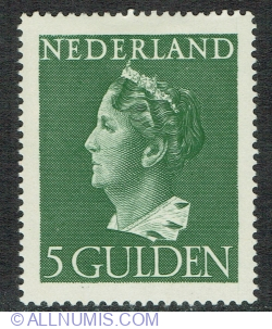 5 Gulden 1946 - Queen Wilhelmina