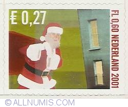 Image #1 of 0,27 Euro - 0,60 Gulden 2001 - December Stamp