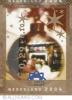 0,29 + 0,10 Euro 2004 - December Stamp - TROS helpt