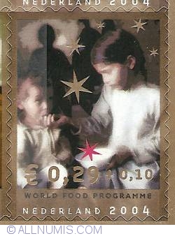 Image #1 of 0,29 + 0,10 Euro 2004 - December Stamp - World Food Programme