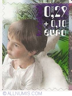 Image #1 of 0,29 + 0,10 Euro 2006 - December Stamp - Angel