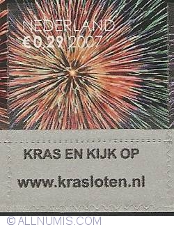 0,29 Euro 2007 - December Scratch Stamp