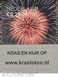 Image #1 of 0,29 Euro 2007 - December Scratch Stamp