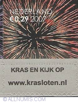 0,29 Euro 2007 - December Scratch Stamp