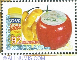 92 Euro cent 2008 - Condimente, piper, brânză Edam