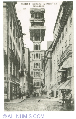 Lisbon - Santa Justa Lift (1920)