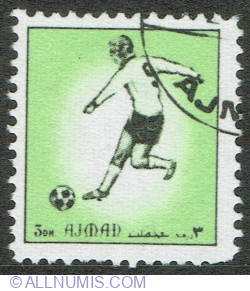 Image #1 of 3 Dirham 1972 - Football Player