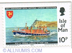 Image #1 of 10 Pence 1974 - "Osman Gabriel"