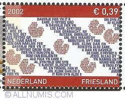0,39 Euro 2002 - 12 Provinces - Friesland