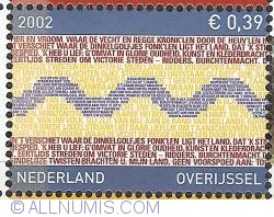 0,39 Euro 2002 - 12 Provinces - Overijssel