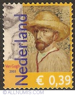Image #1 of 0,39 Euro 2003 - Vincent van Gogh - Self Portrait