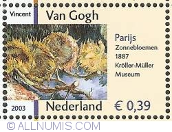 Image #1 of 0,39 Euro 2003 - Vincent van Gogh - Sun Flowers (1887)