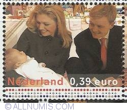 Image #1 of 0,39 Euro 2004 - Birth of Catharina-Amalia