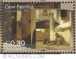 0,39 Euro 2004 - Carel Fabritius - The Sentinel