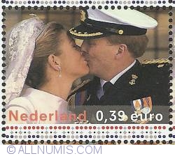 Image #1 of 0,39 Euro 2004 - Wedding Willem-Alexander and Maxima