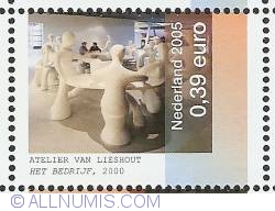 0,39 Euro 2005 - Art in Company Collections - Atelier van Lieshoudt - The Company 2000