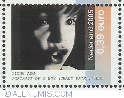 0,39 Euro 2005 - Art in Company Collections - Tiong Ang - Portrait of a Boy (Grand Prix) 2000