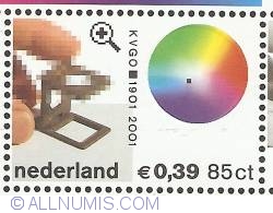 0,39 Euro - 85 Cent 2001 - 100 Years KVGO