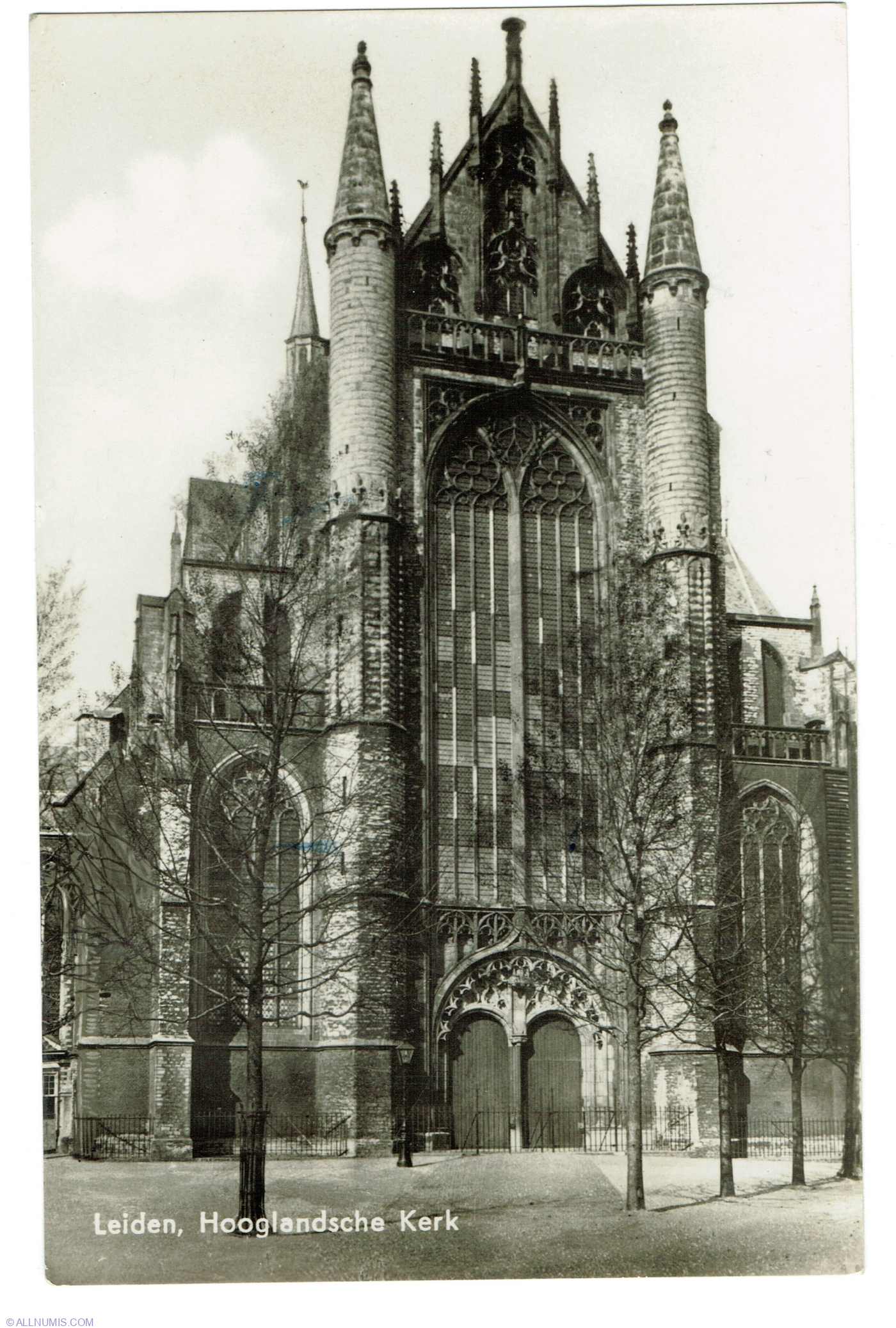 Leiden Hooglandse Kerk Leiden Netherlands Postcard 42766