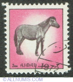 Image #1 of 3 Dirham 1972 - Prezwalski Horse (Equus prezwalski)