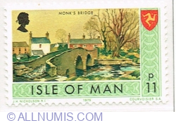 Image #1 of 11 Pence 1975 - Monk's Bridge