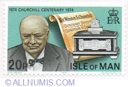 Image #1 of 20 Pence 1974 - Churchill, Sir Winston