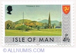 Image #1 of 4 1/2 Pence 1975 - Tynwald Hill