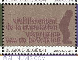 Image #1 of 0,41 Euro 2002 - Aging of the Population