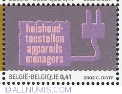 Image #1 of 0,41 Euro 2002 - Household Appliances