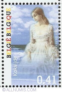 Image #1 of 0,41 Euro 2003 - Koksijde - Paul Delvaux - The Bride's Dress