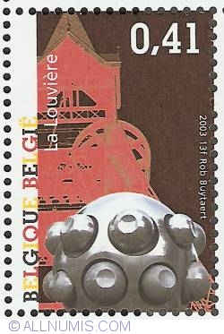 Image #1 of 0,41 Euro 2003 - La Louvière - Fontaine de Pol Bury