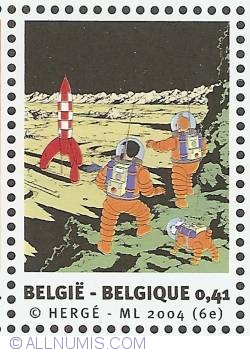 0,41 Euro 2004 - Tintin