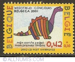 Image #1 of 0,42 + 0,10 Euro 2002 - Belgica 2001