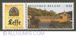 0,42 Euro 2002 - Abbey of Leffe