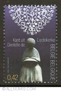 Image #1 of 0,42 Euro 2002 - Lace from Liedekerke