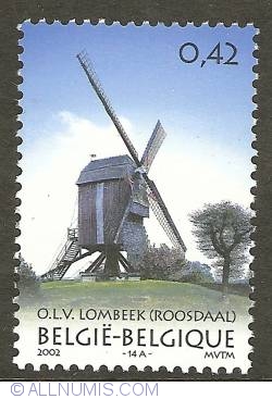 Image #1 of 0,42 Euro 2002 - Windmill Onze-Lieve-Vrouw-Lombeek
