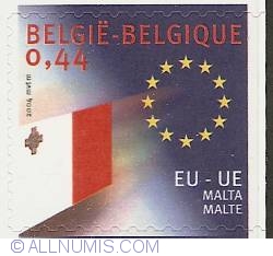 0,44 Euro 2004 - Enlargement of the EU - Malta