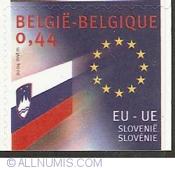 0,44 Euro 2004 - Enlargement of the EU - Slovenia