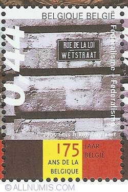 Image #1 of 0,44 Euro 2005 - 175th Anniversary of Belgium - Federalism