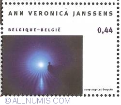 0,44 Euro 2005 - Art in Belgium - Ann Veronica Janssens - Représentation d'un corps rond 2