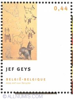 0,44 Euro 2005 - Art in Belgium - Jef Geys