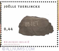 0,44 Euro 2005 - Art in Belgium - Joëlle Tuerlinckx - Objet Noir