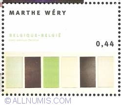 0,44 Euro 2005 - Art in Belgium - Marthe Wéry