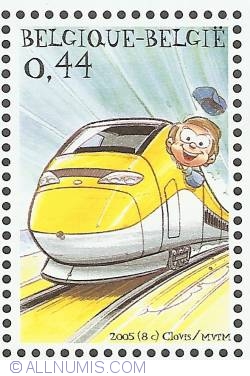 Image #1 of 0,44 Euro 2005 - Belgica 2006 - Train