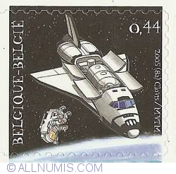 Image #1 of 0,44 Euro 2005 - Space Shuttle