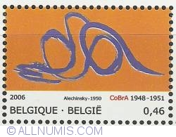 Image #1 of 0,46 Euro 2006 - Cobra - Pierre Alechinsky - New Skin